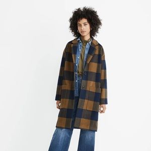 Elmcourt Coat in Buffalo Check